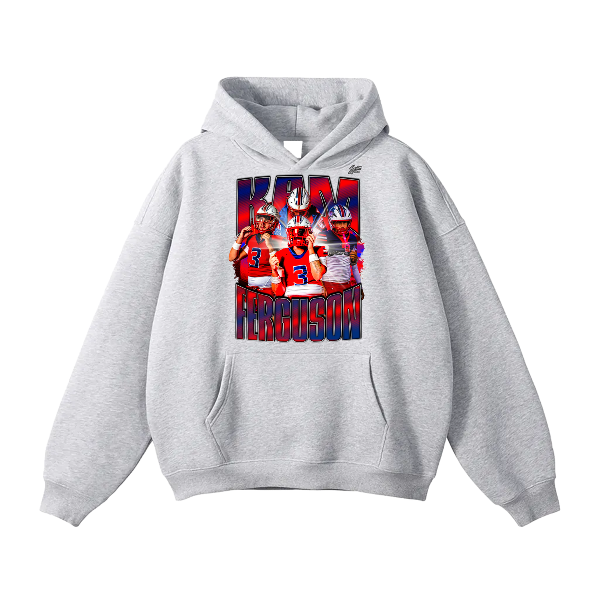 Kam Ferguson Oversize Fleeced Hoodie