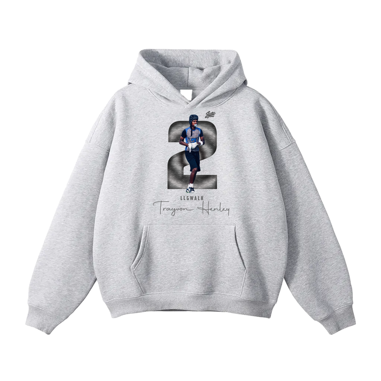 Trayvon Henley Oversize Fleeced Hoodie