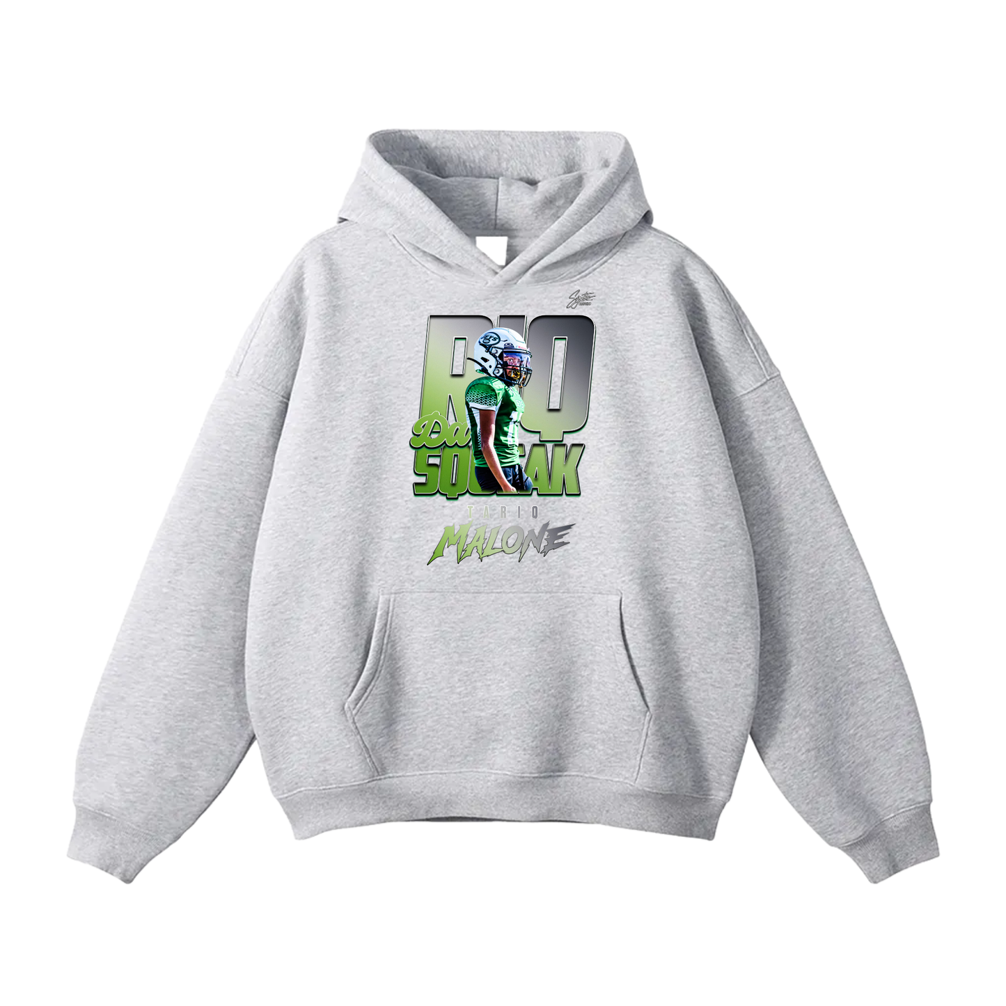 Tariq Malone Oversize Fleeced Hoodie