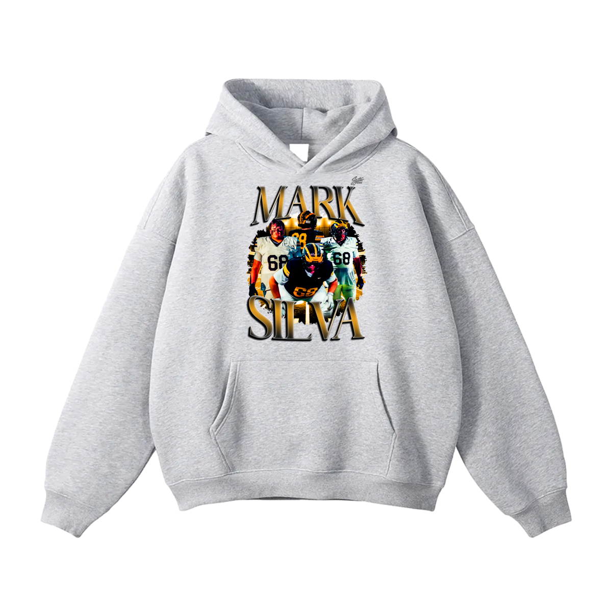 Mark Silva Oversize Fleeced Hoodie