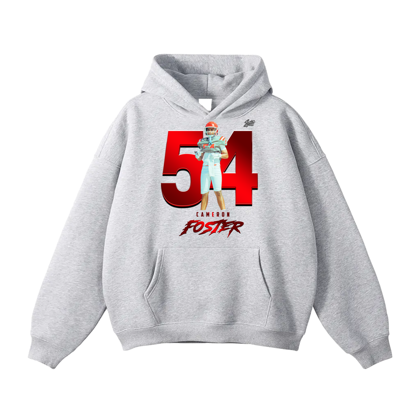 Cameron Foster Oversize Fleeced Hoodie