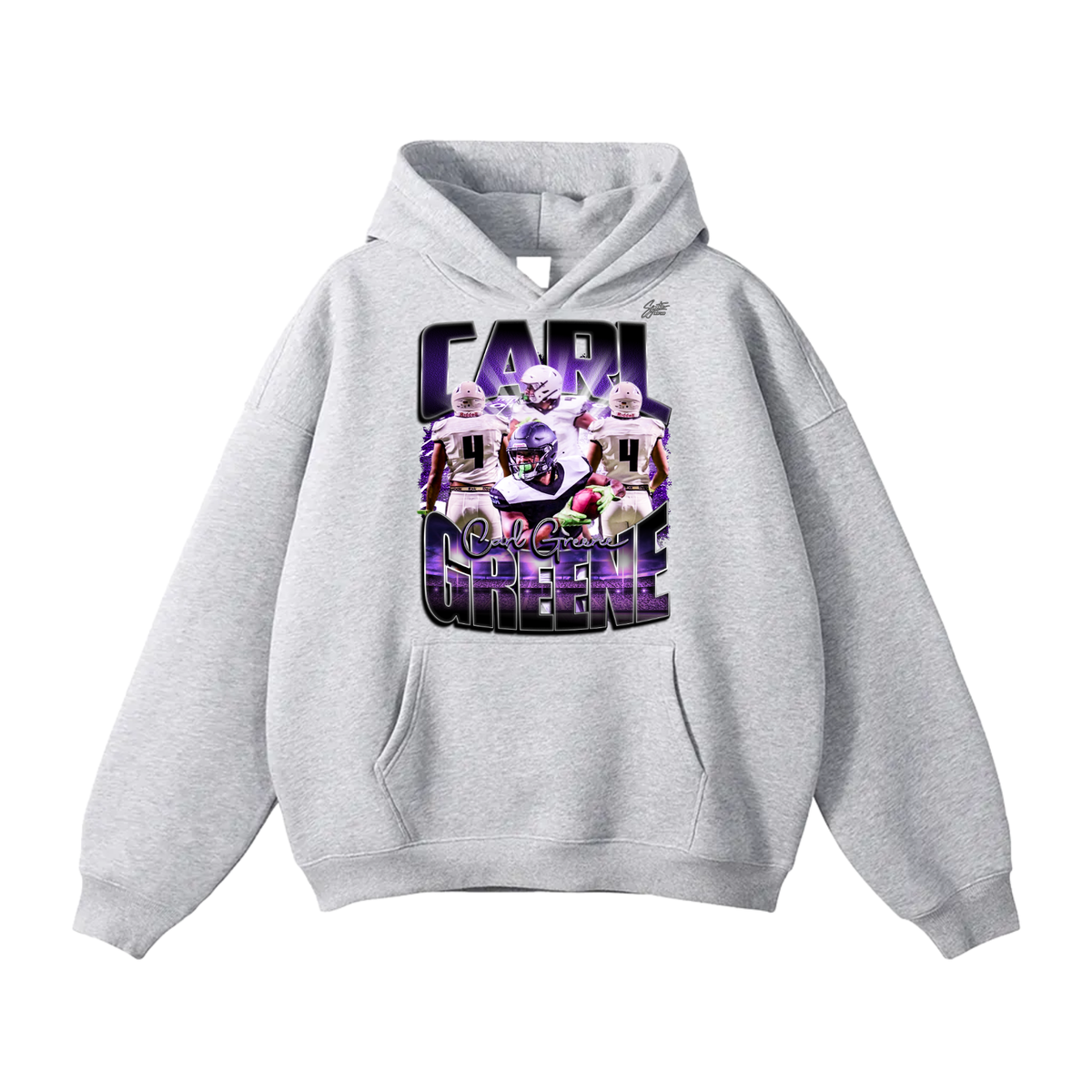 Carl Greene Oversize Fleeced Hoodie