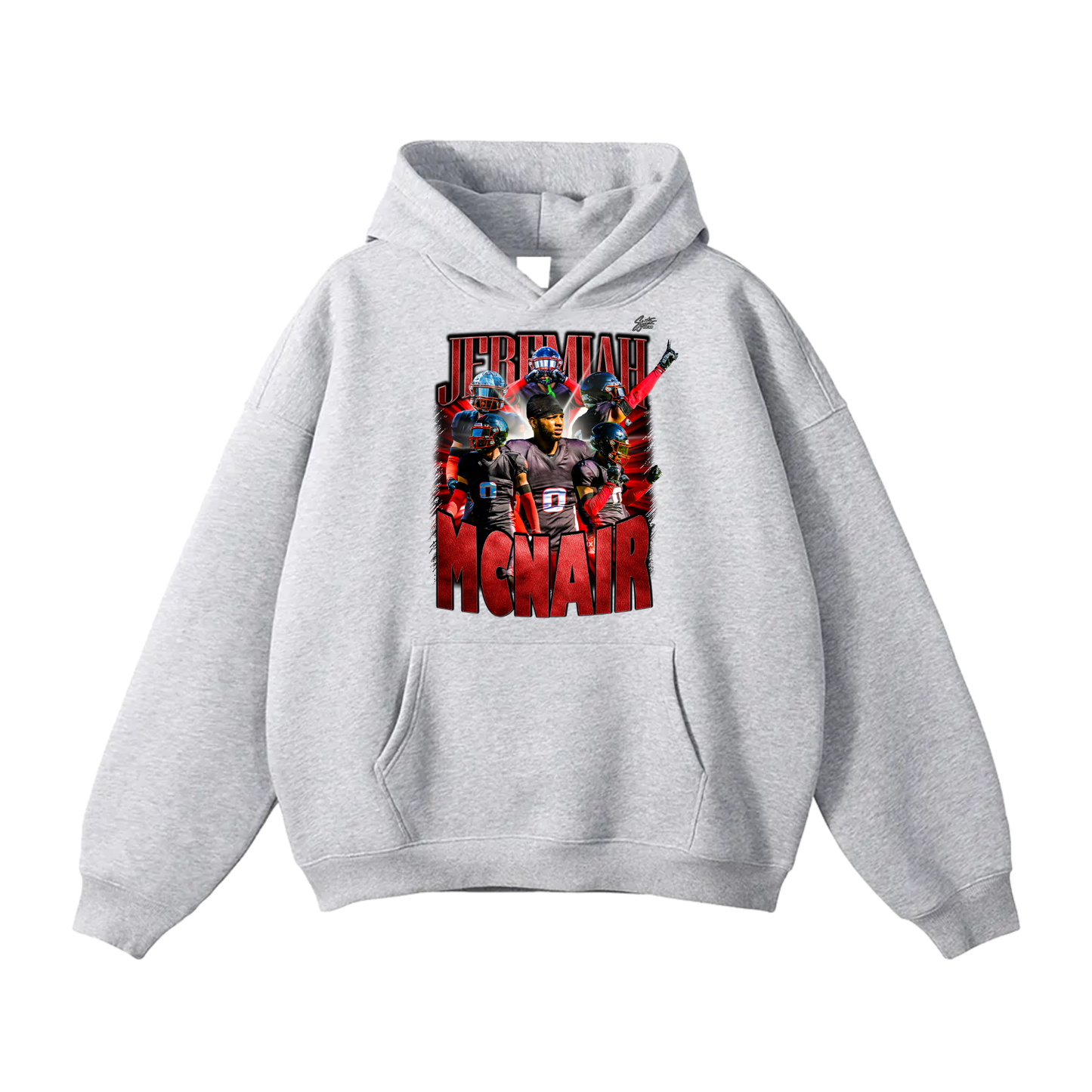 Jeremiah McNair Oversize Fleeced Hoodie
