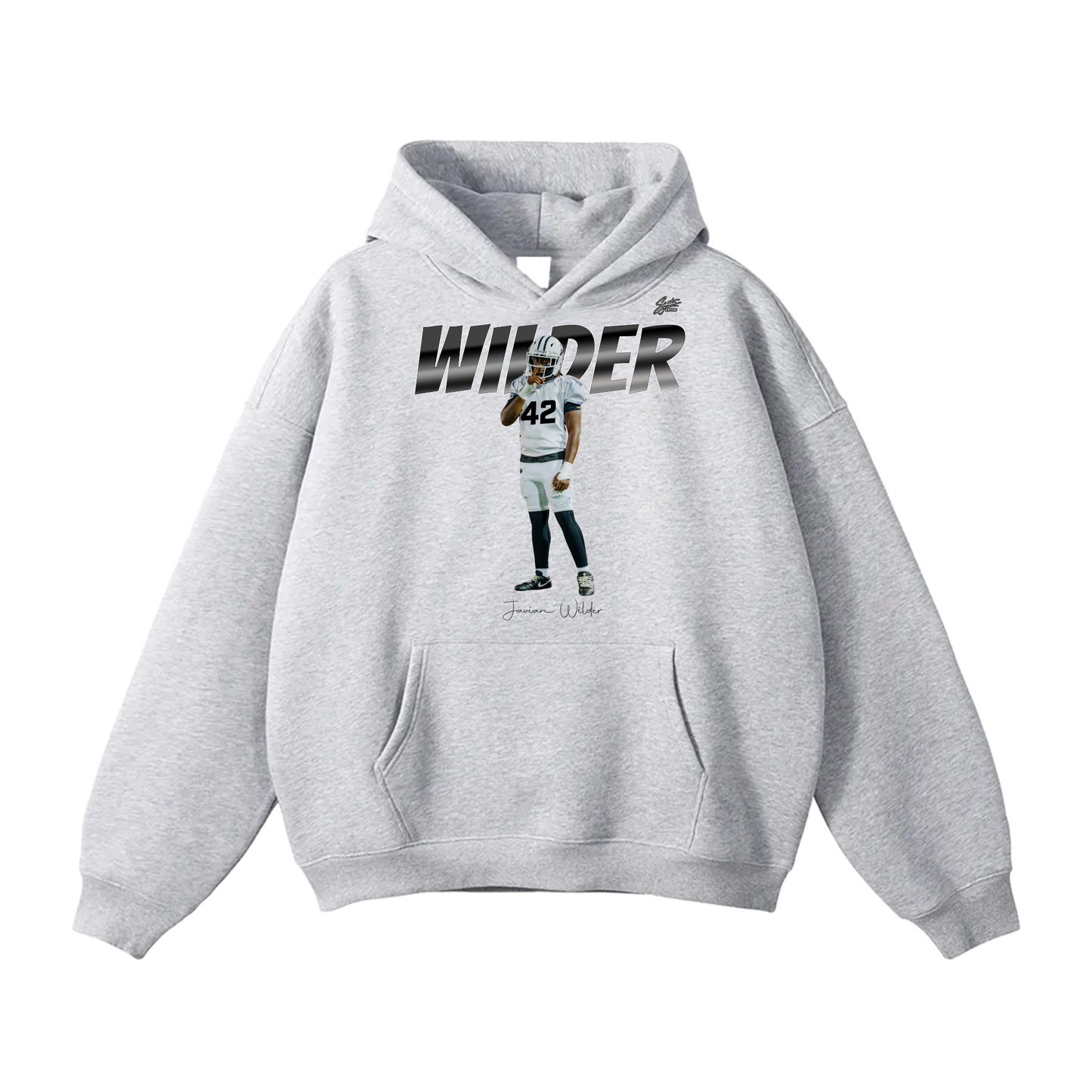 Javian Wilder Oversize Fleeced Hoodie