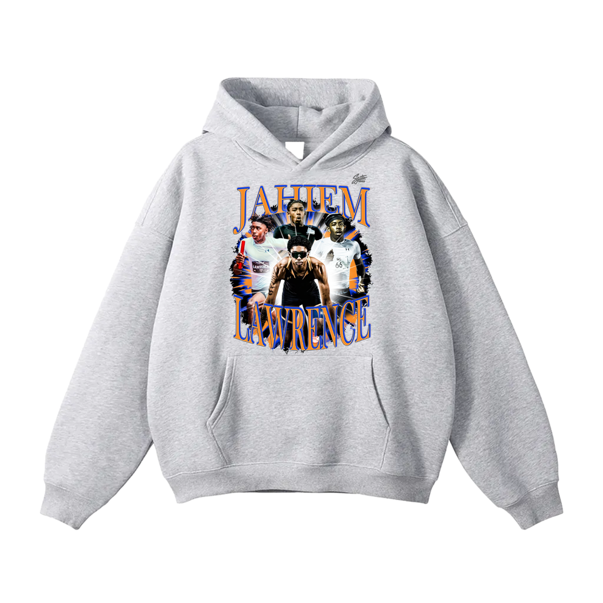 Jahiem Lawrence Oversize Fleeced Hoodie