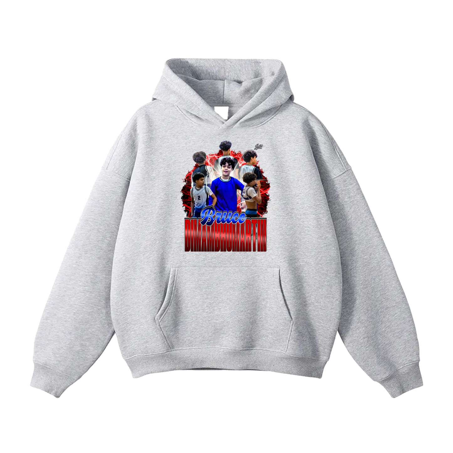 Bruce Dimambromartin Oversize Fleeced Hoodie