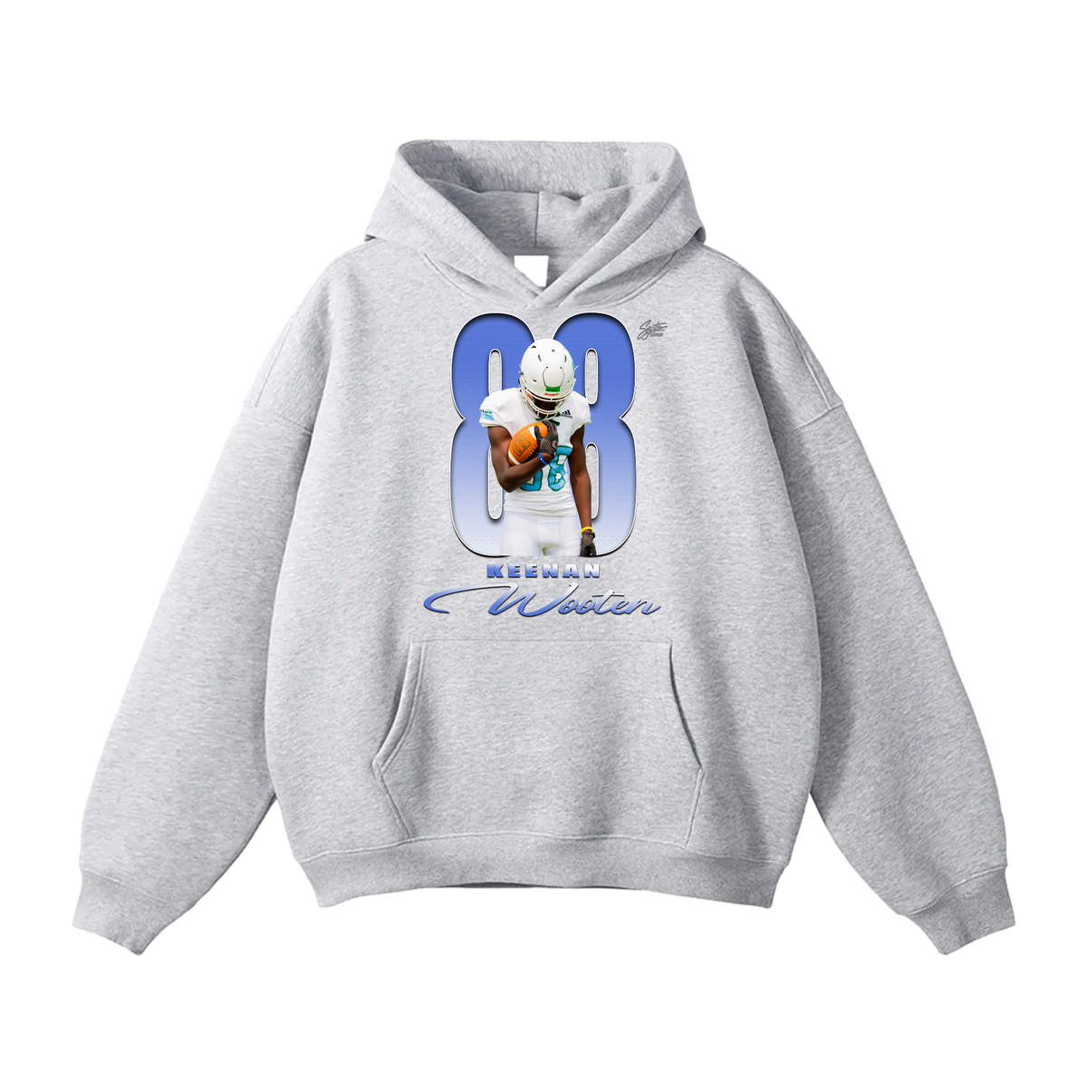 Keenan Wooten Oversize Fleeced Hoodie