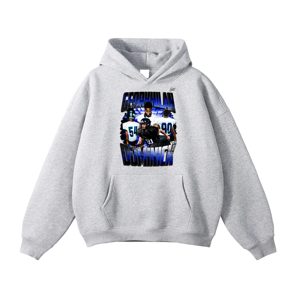 Georkhilan Dominick Oversize Fleeced Hoodie