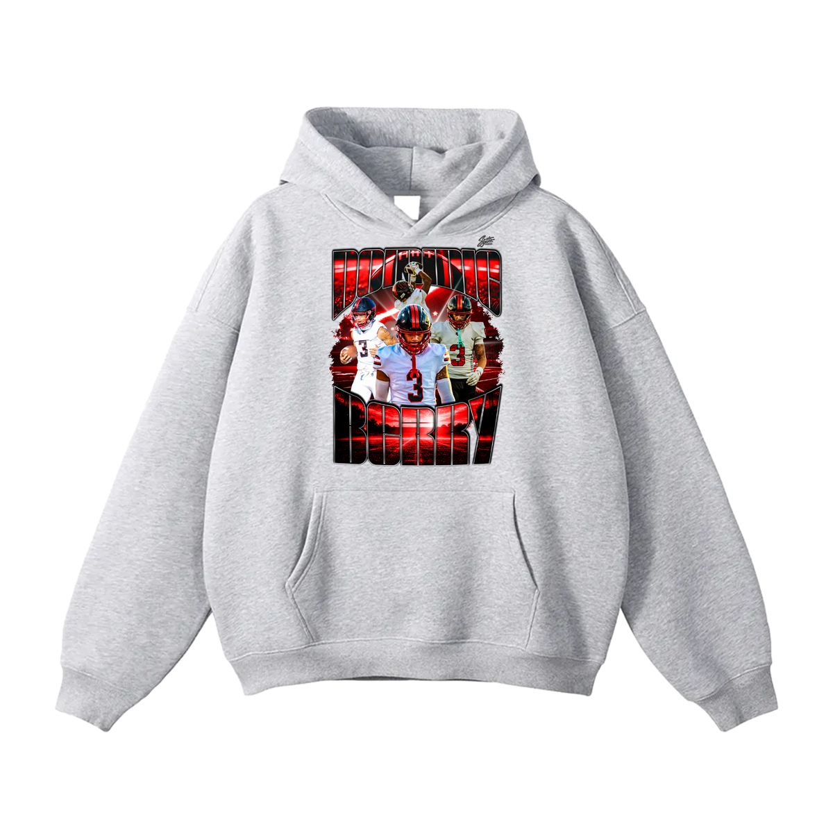 Dominic Berry Oversize Fleeced Hoodie