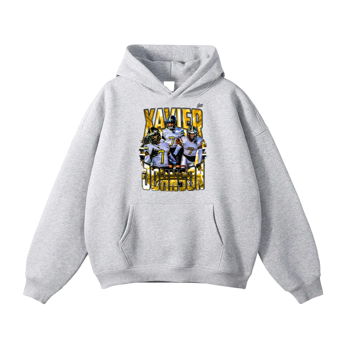 Xavier Johnson Oversize Fleeced Hoodie