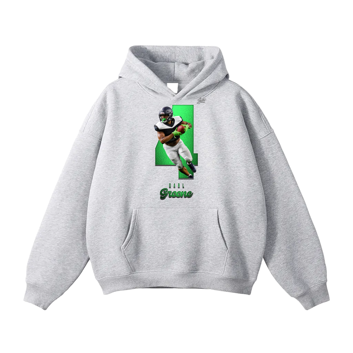 Carl Greene Oversize Fleeced Hoodie