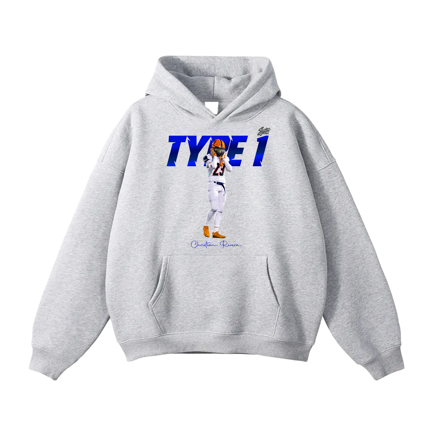 Christian Rivera Oversize Fleeced Hoodie