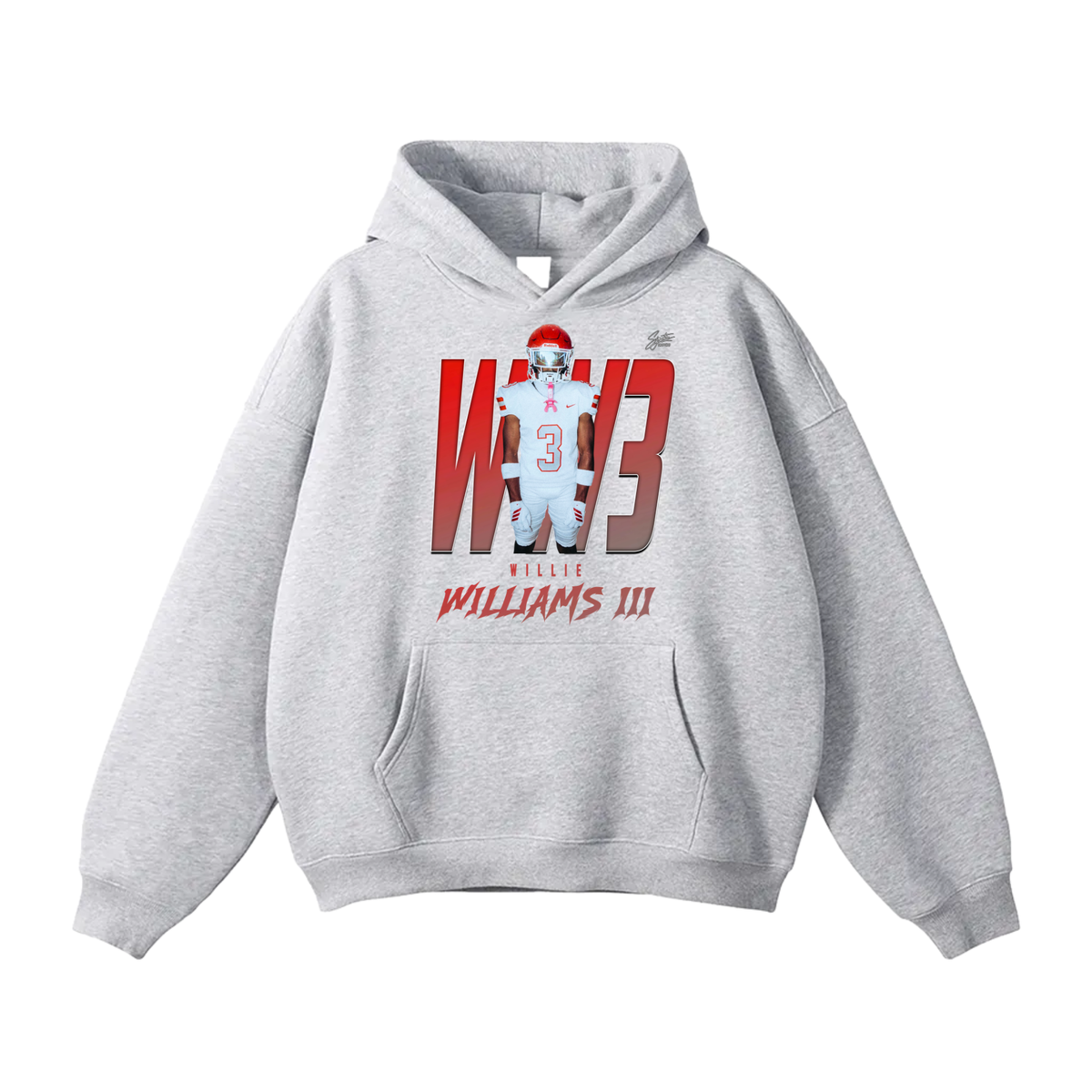 Willie Williams III Oversize Fleeced Hoodie