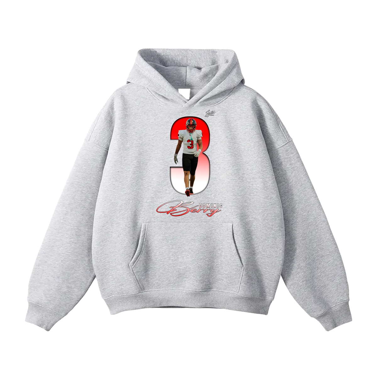 Dominic Berry Oversize Fleeced Hoodie