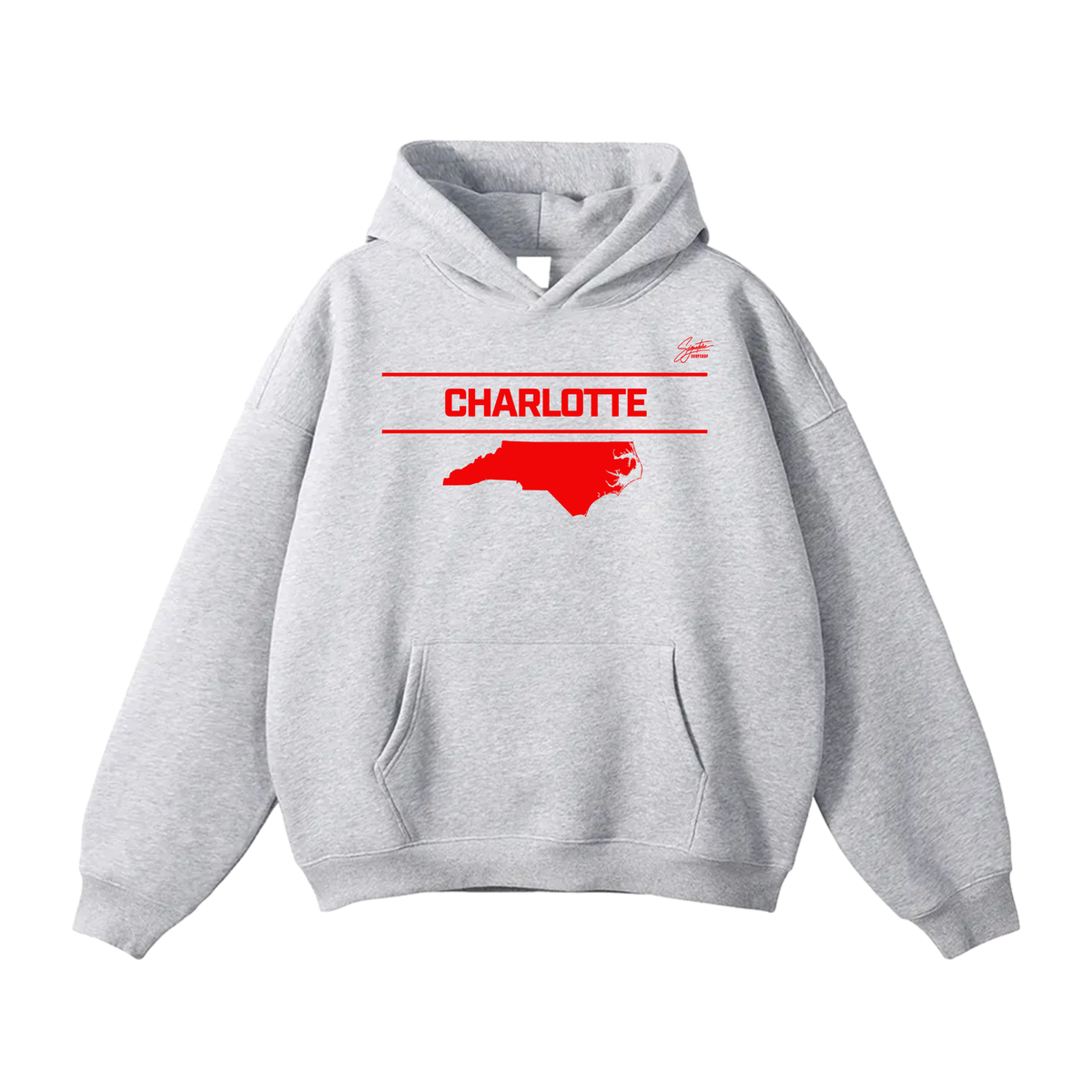 Thaddeus Bell Oversize Fleeced Hoodie