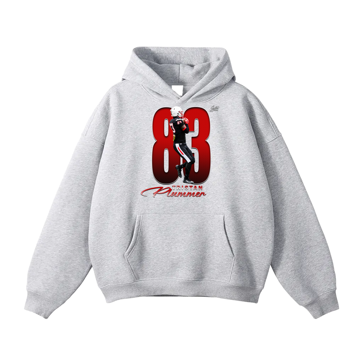 Tristan Plummer Oversize Fleeced Hoodie