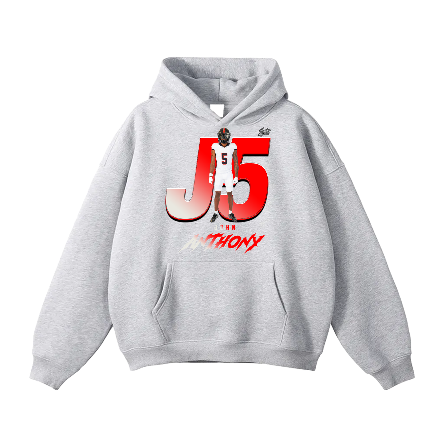 John Anthony Oversize Fleeced Hoodie