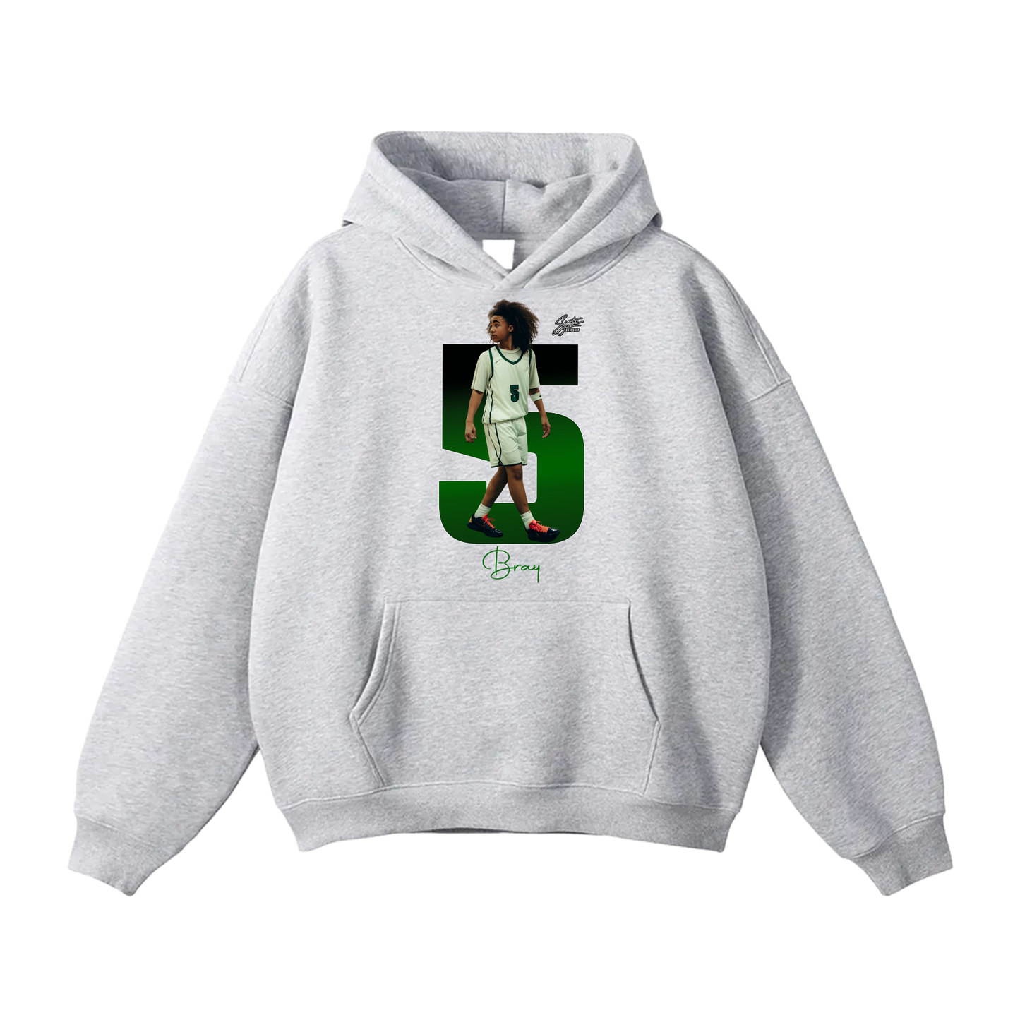 Braylon Jones Oversize Fleeced Hoodie