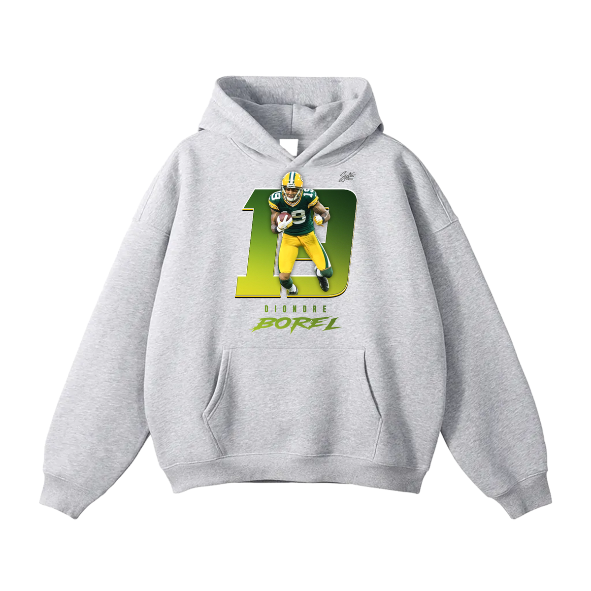 Diondre Borel Oversize Fleeced Hoodie