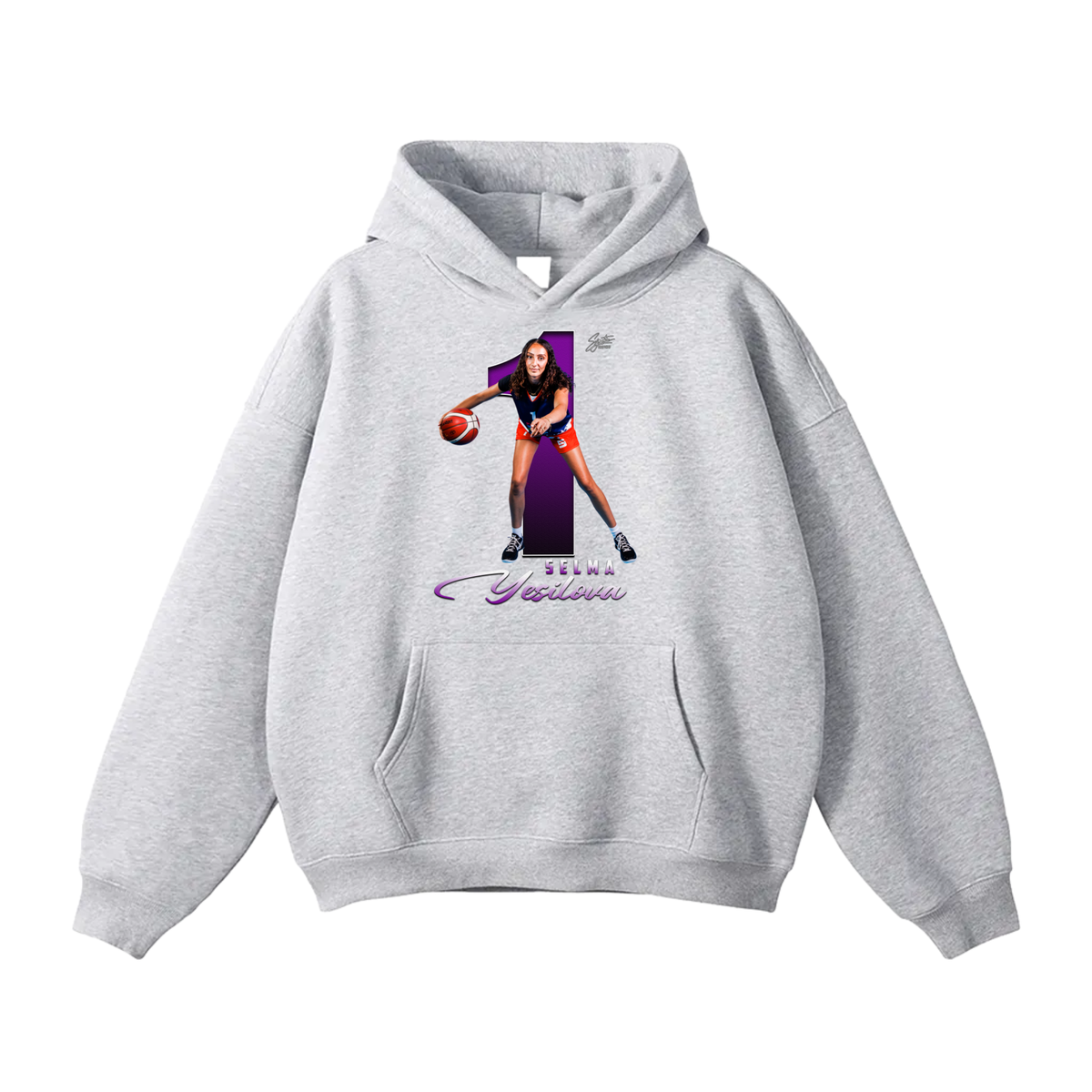 Selma Yesilova Oversize Fleeced Hoodie