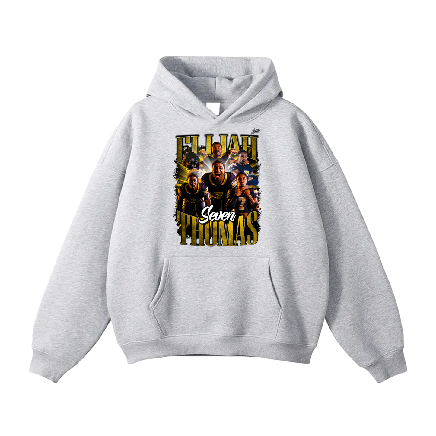 Elijah Thomas Oversize Fleeced Hoodie