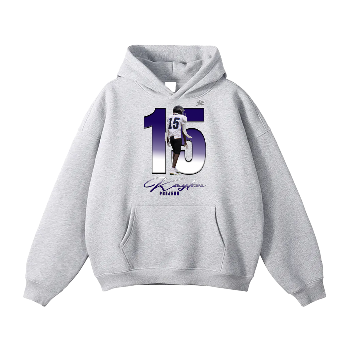 Kaylon Prejean Oversize Fleeced Hoodie