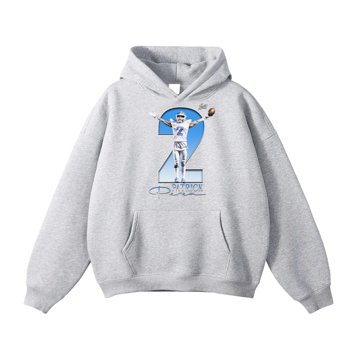 Patrick Perea Oversize Fleeced Hoodie
