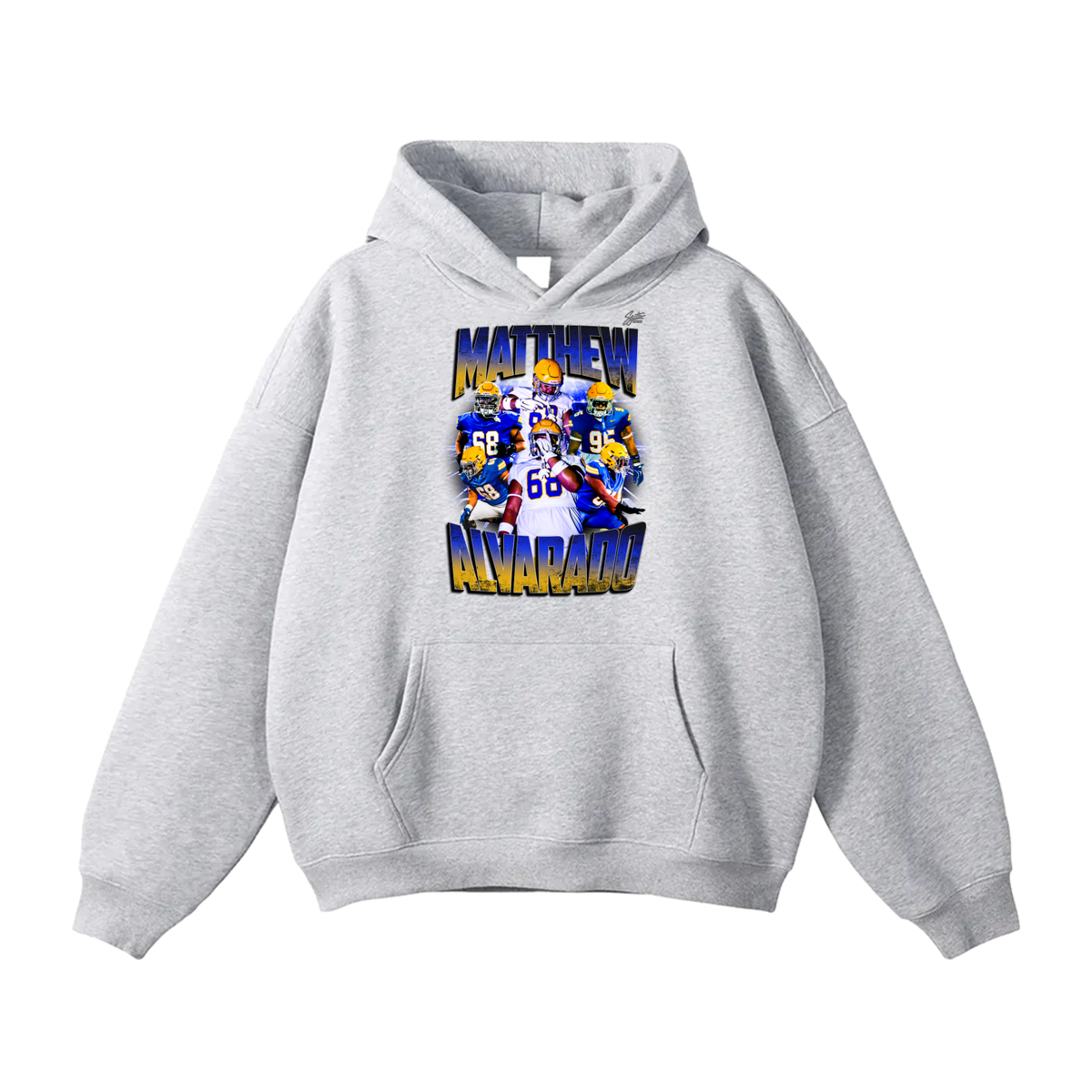 Matthew Alvarado Oversize Fleeced Hoodie