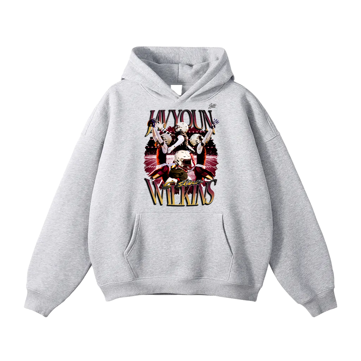 Javyoun Wilkins Oversize Fleeced Hoodie