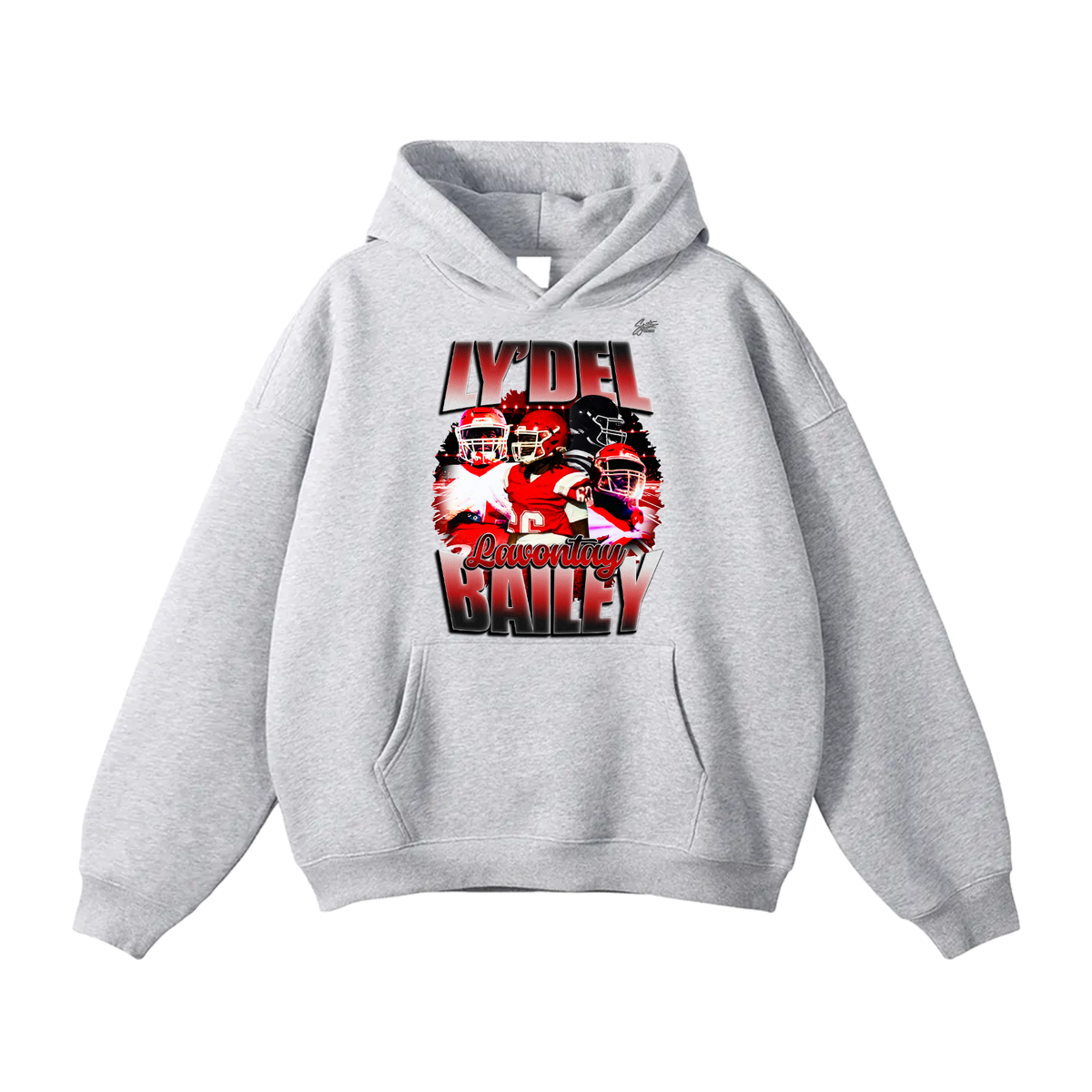 Ly’Del Bailey Oversize Fleeced Hoodie