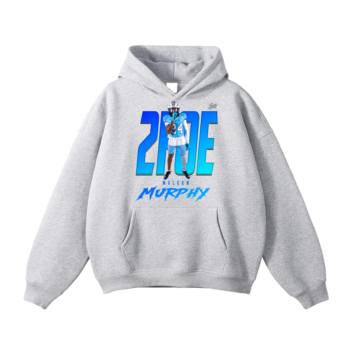 Malcom Murphy Oversize Fleeced Hoodie
