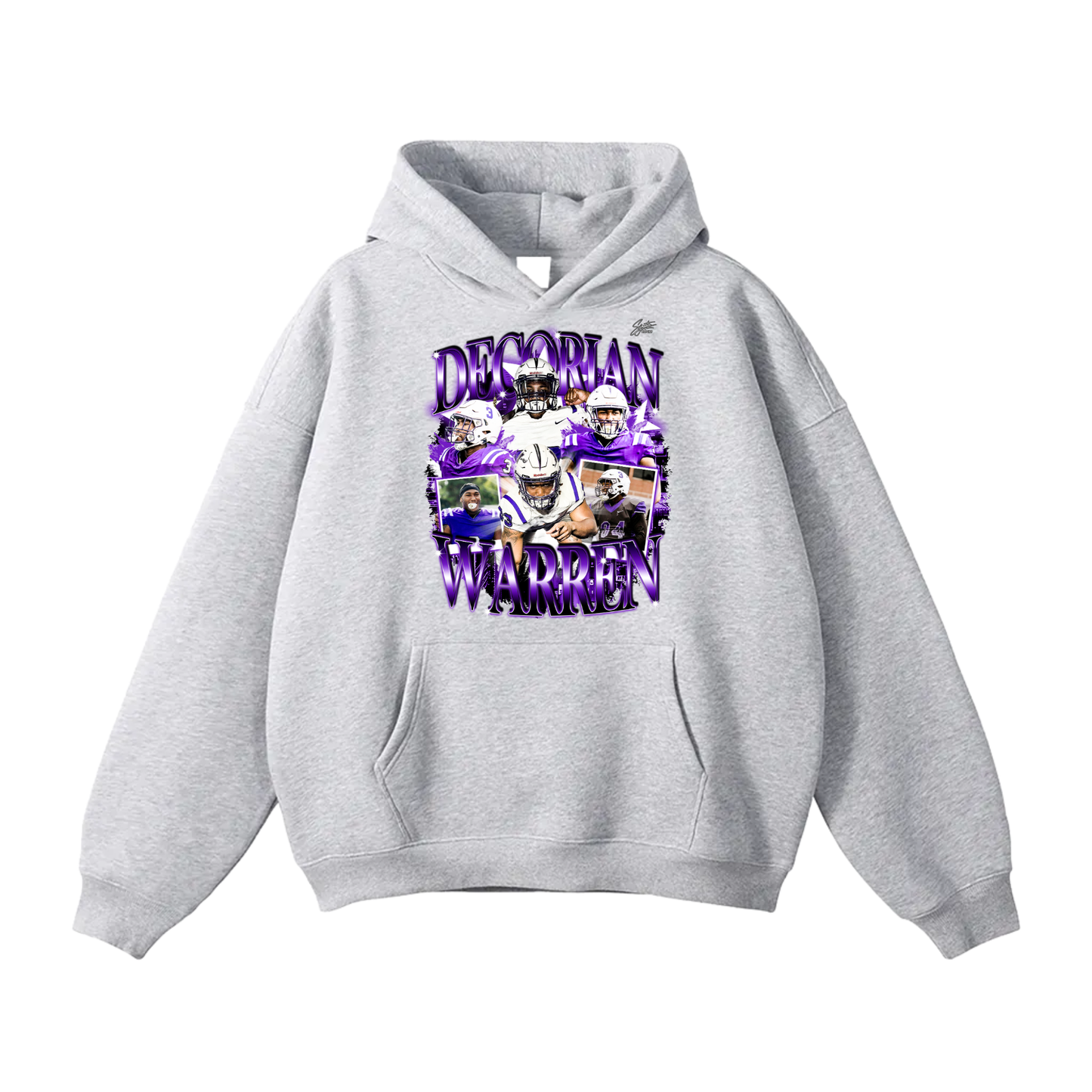 Decorian Warren Oversize Fleeced Hoodie