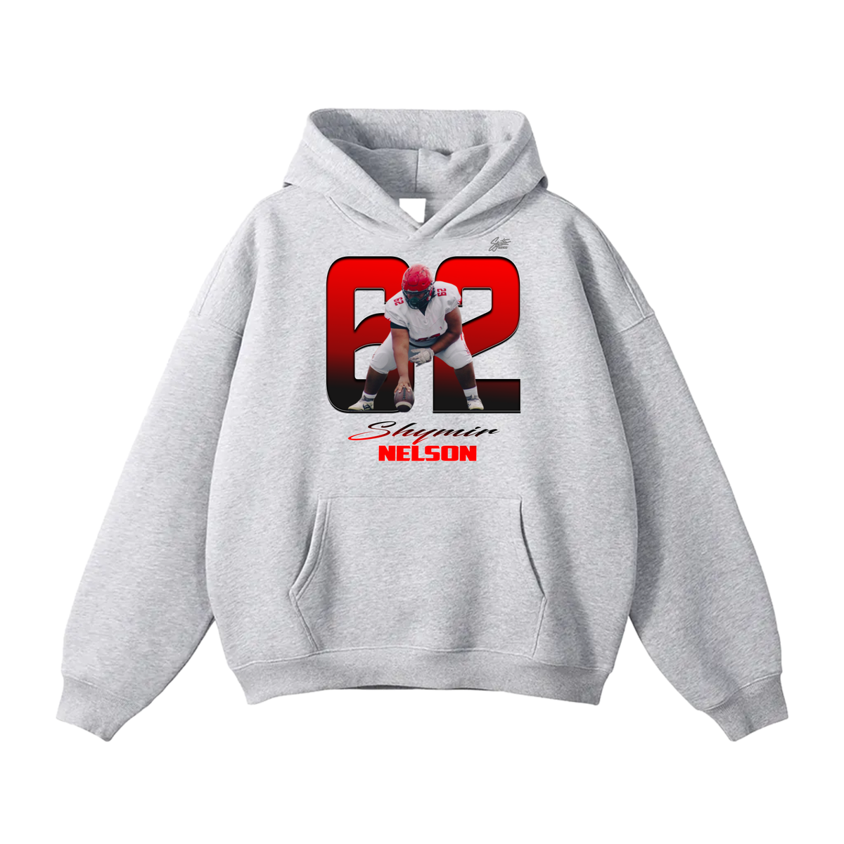 Shymir Nelson Oversize Fleeced Hoodie