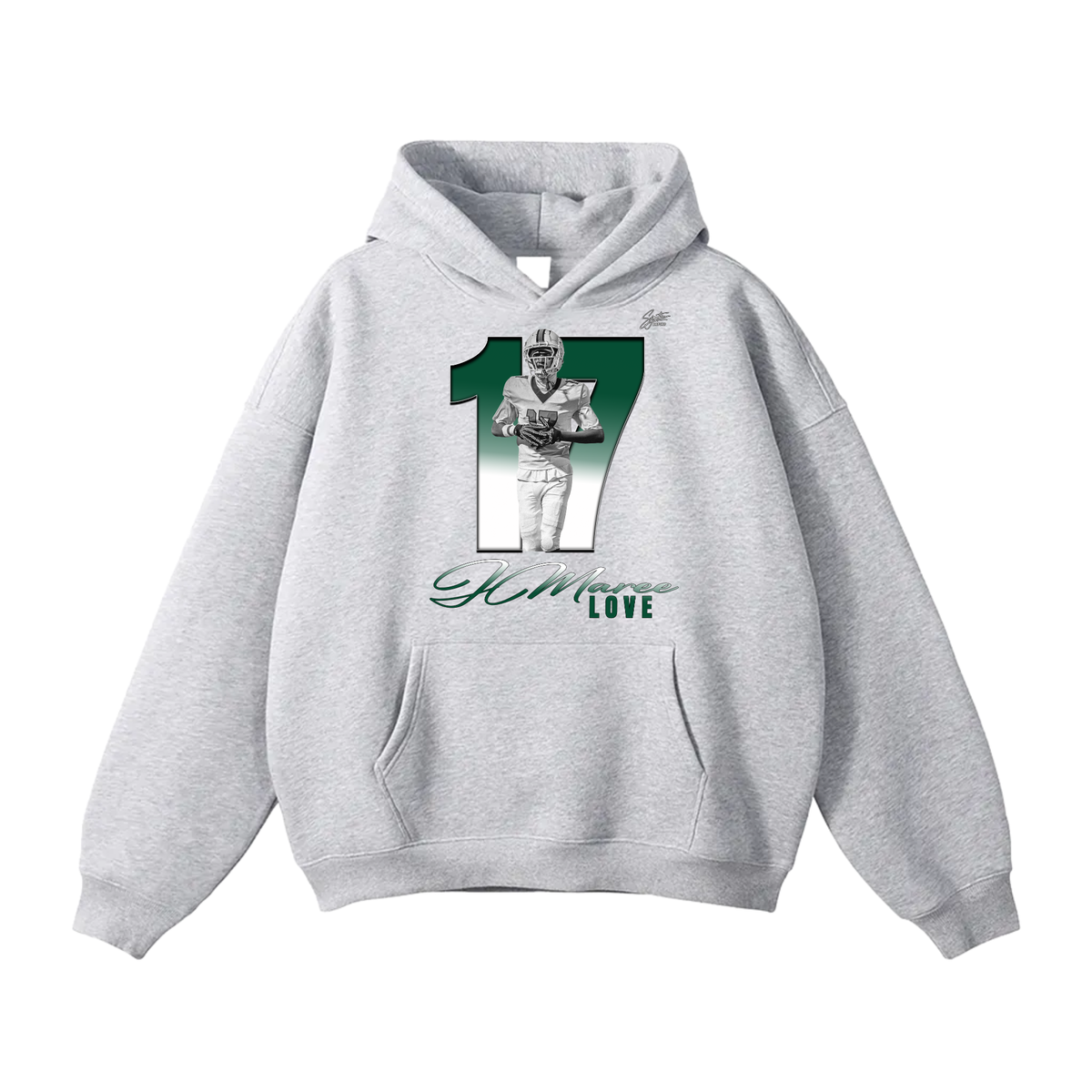 JMaree Love Oversize Fleeced Hoodie