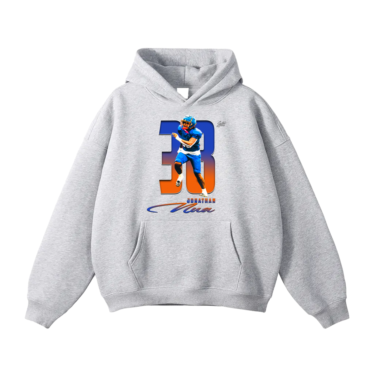 Jonathan Nua Oversize Fleeced Hoodie