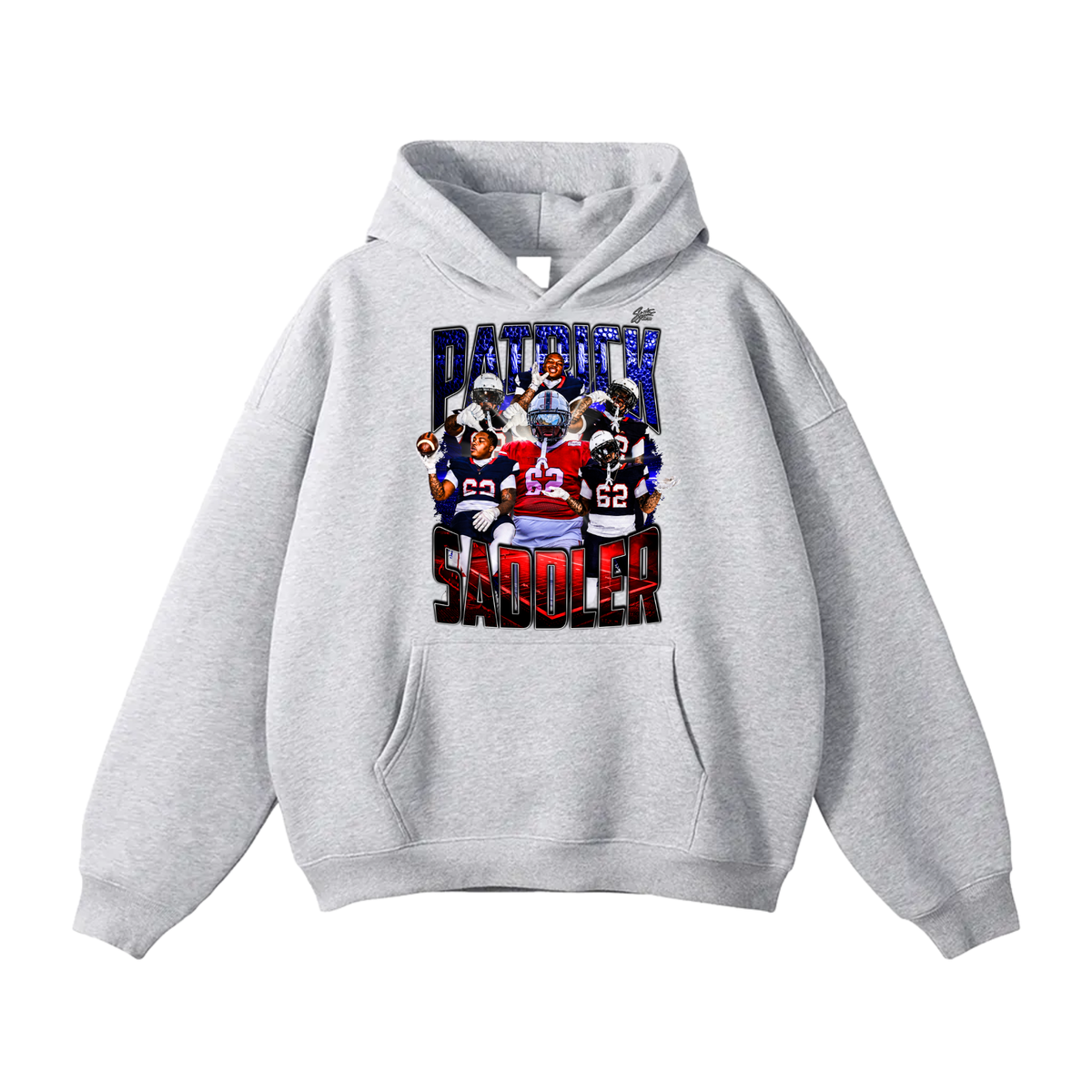 Patrick Saddler Oversize Fleeced Hoodie