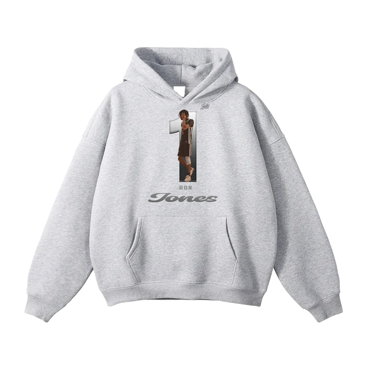Ron Jones Oversize Fleeced Hoodie