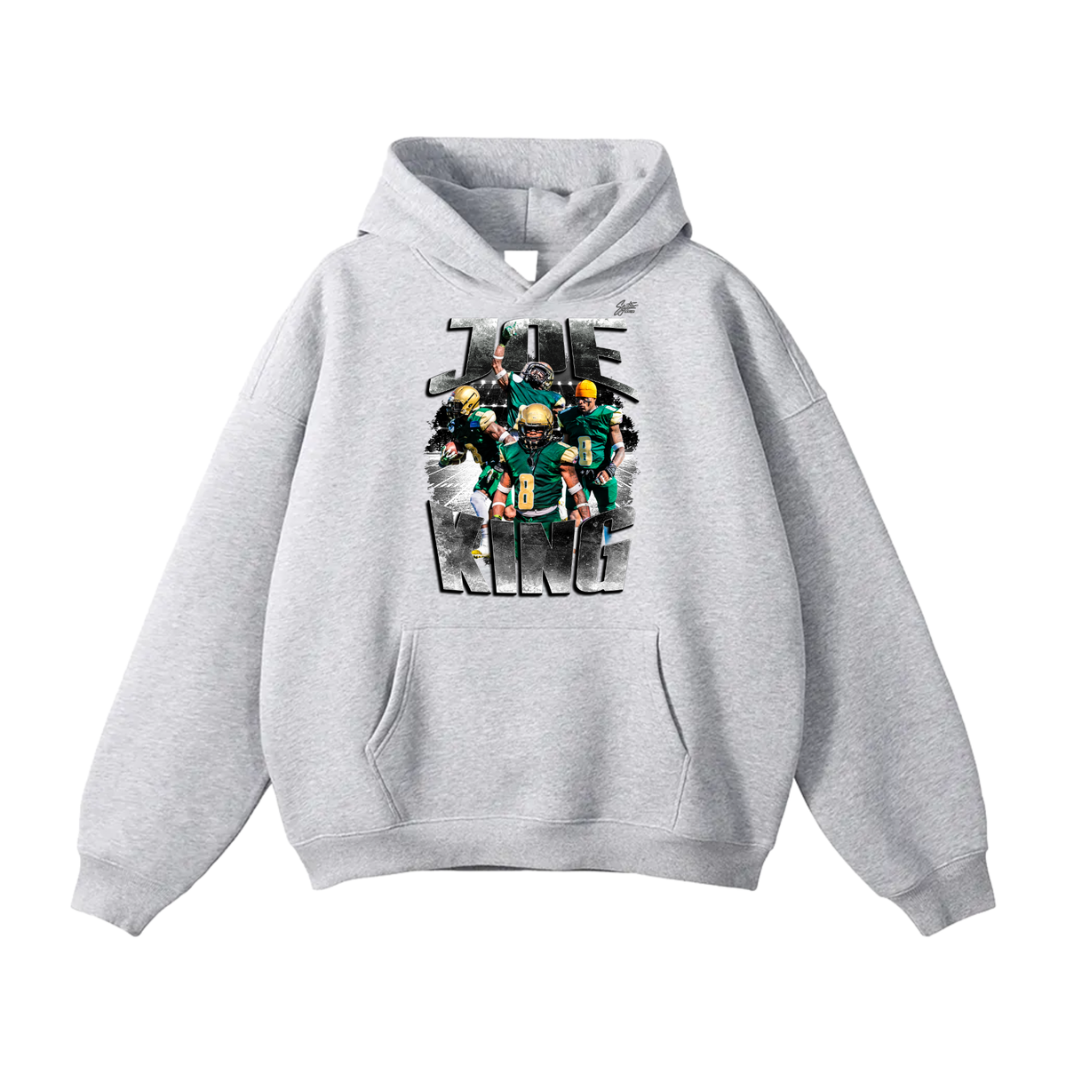 Joe King Oversize Fleeced Hoodie