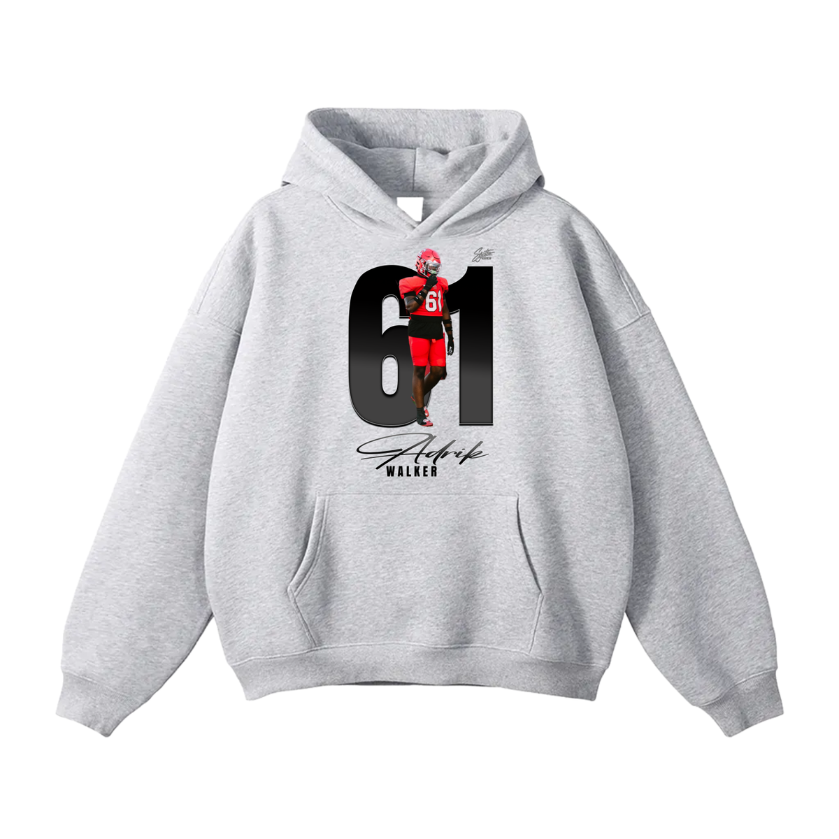 Adrik Walker Oversize Fleeced Hoodie