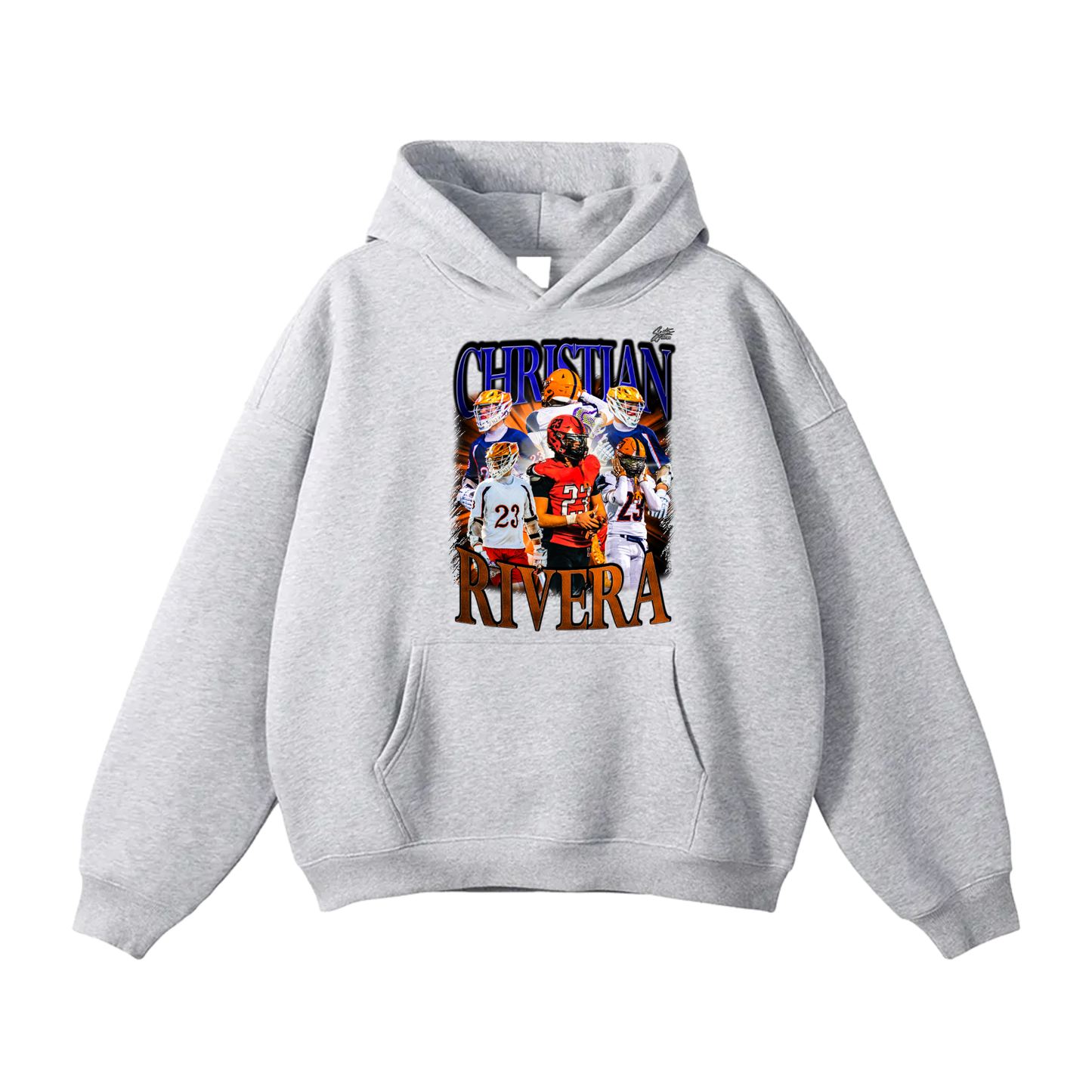 Christian Rivera Oversize Fleeced Hoodie