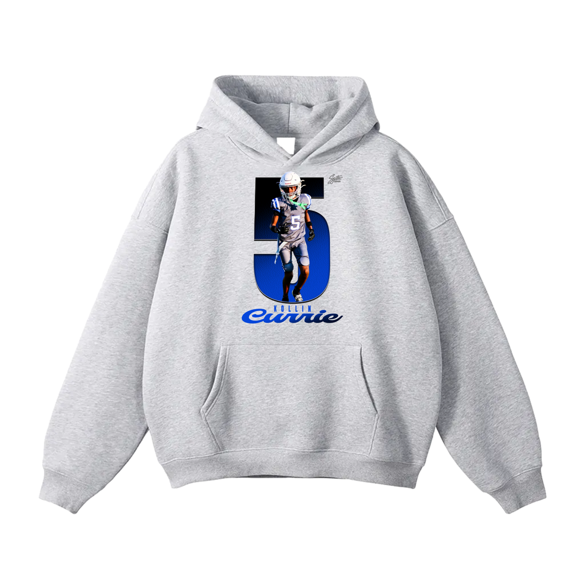 Kollin Currie Oversize Fleeced Hoodie