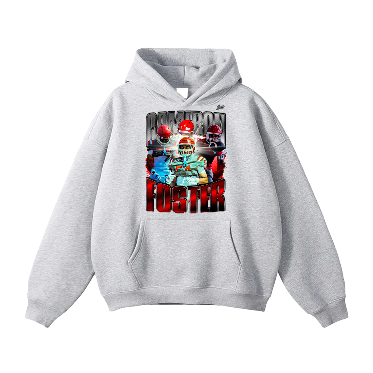 Cameron Foster Oversize Fleeced Hoodie