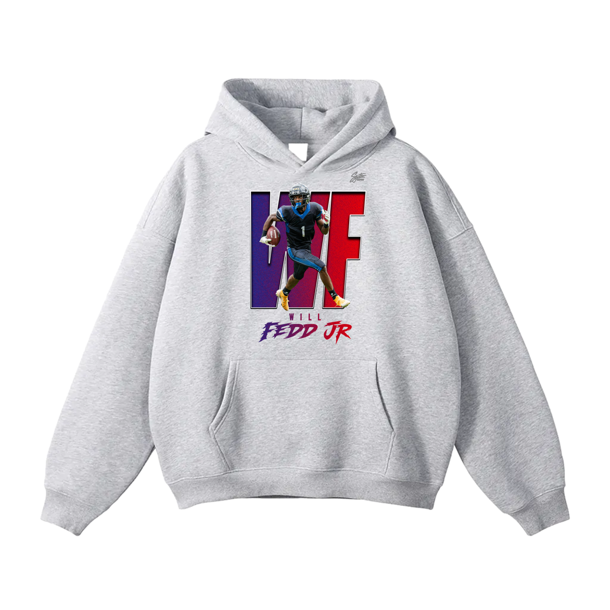 Will Fedd Jr Oversize Fleeced Hoodie