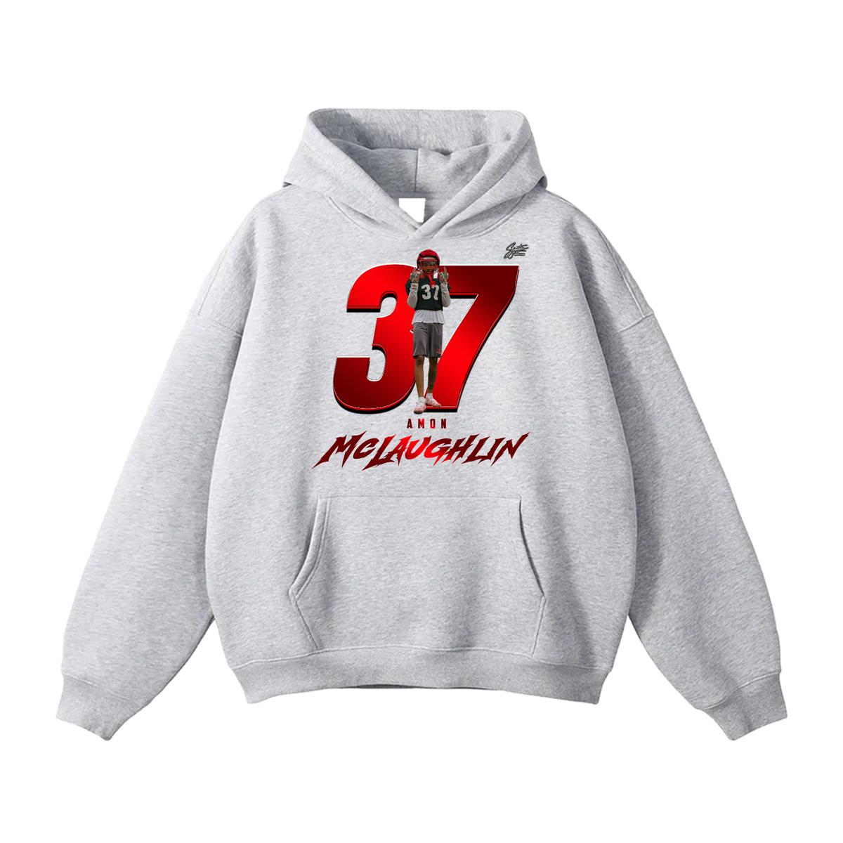Amon McLaughlin Oversize Fleeced Hoodie