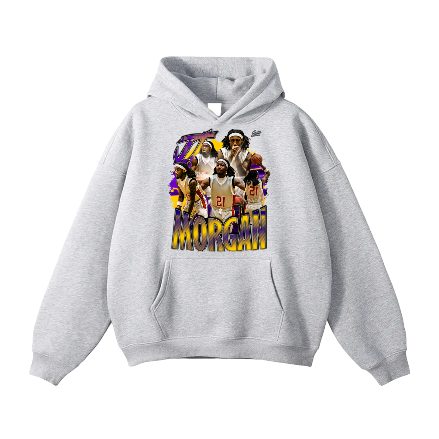 Jt Morgan Oversize Fleeced Hoodie