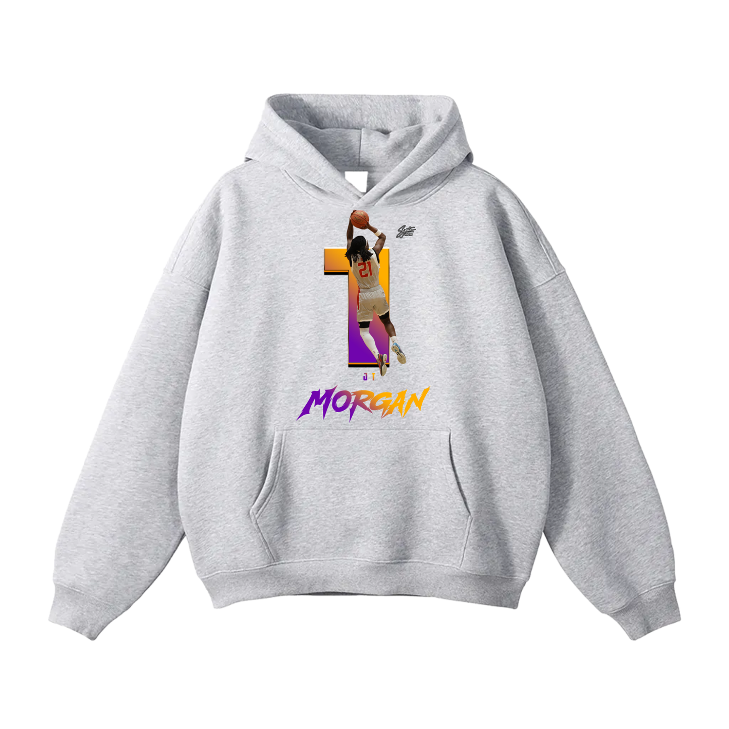 Jt Morgan Oversize Fleeced Hoodie