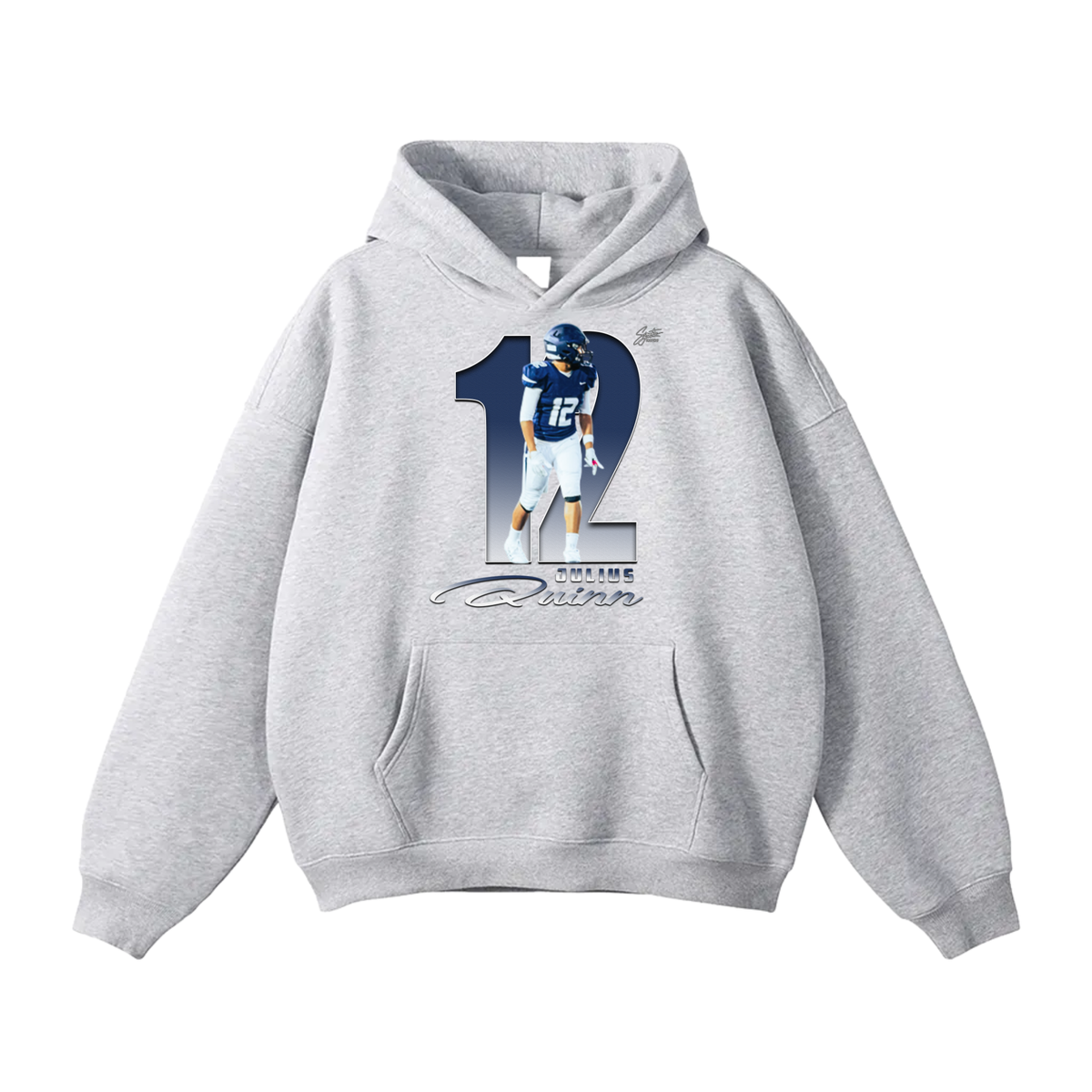 Julius Quinn Oversize Fleeced Hoodie