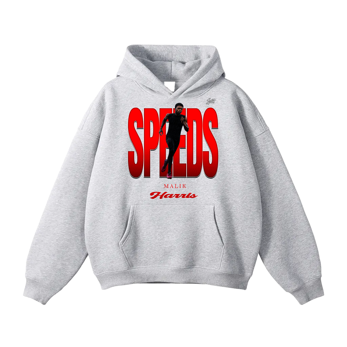 Malik Harris Oversize Fleeced Hoodie
