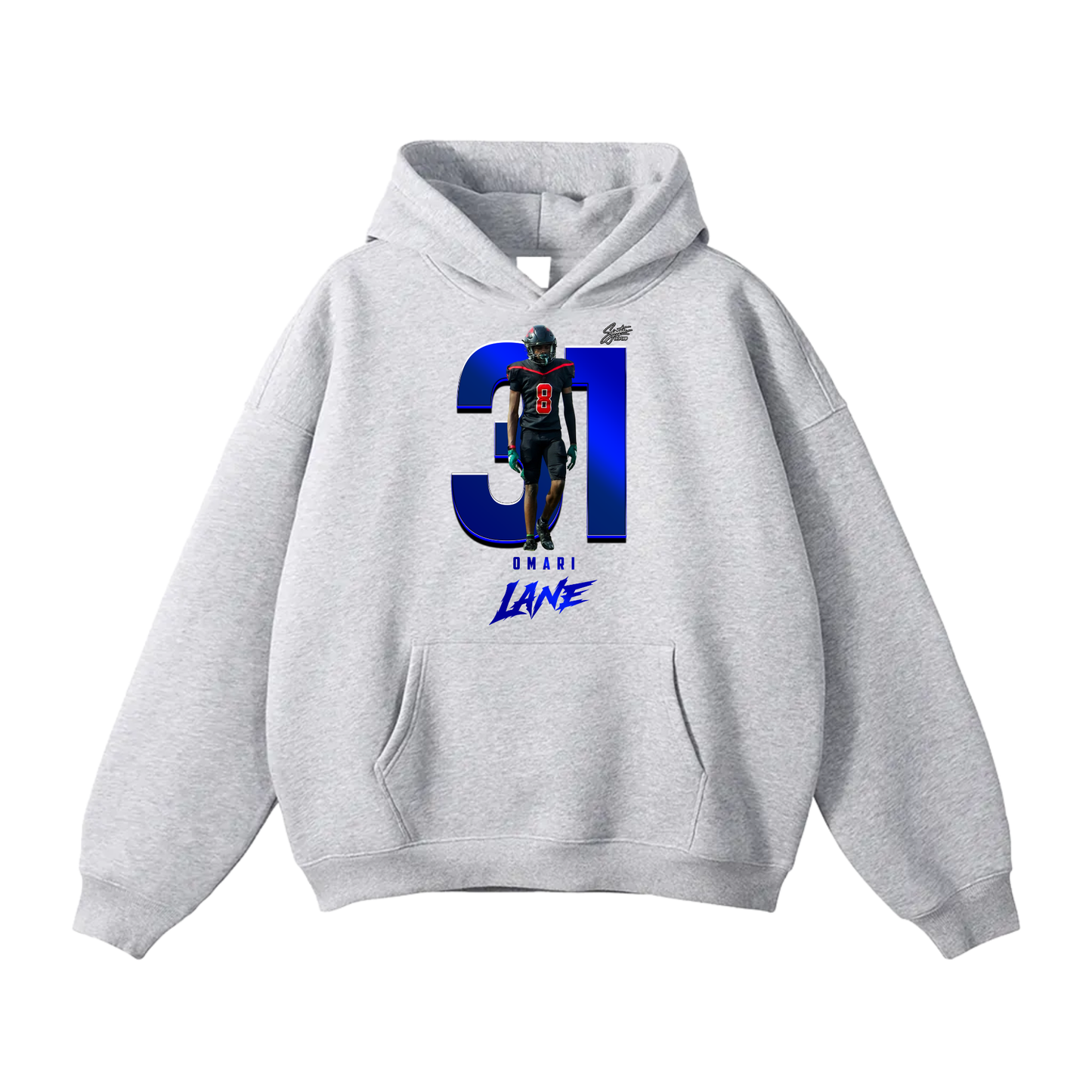 Omari Lane Oversize Fleeced Hoodie