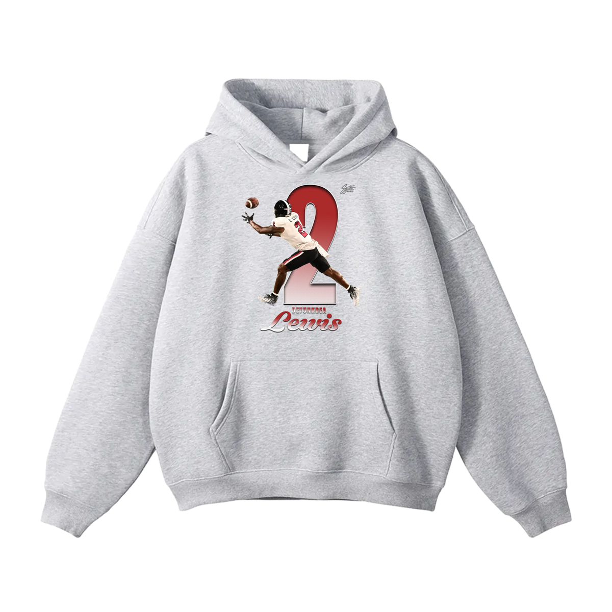Deyunkrea Lewis Oversize Fleeced Hoodie